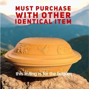 —-2 of 2—Römertopf 129 05 Rustico Universal Roasting Dish